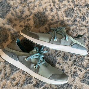 Olukai Green Casual Sneakers